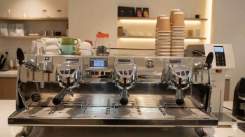 Máy pha cà phê Nuova simonelli Black Eagle 3 group ( bản cân)